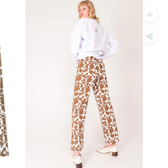 Holiday the Label Cowhide Jeans - Size XS - Picture 5 of 6